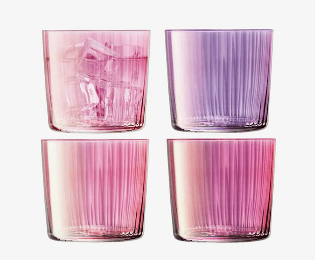 Gems Tumbler 310ml Assorted Garnet x 4