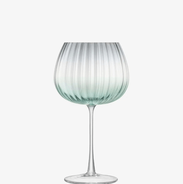 Dusk Balloon Goblet 650ml Green/Grey x 2