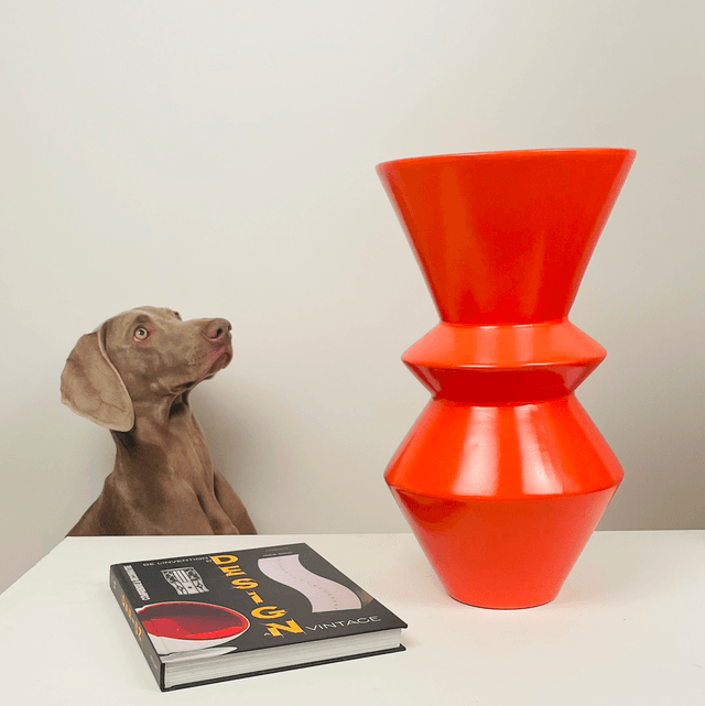 VASE LEANA