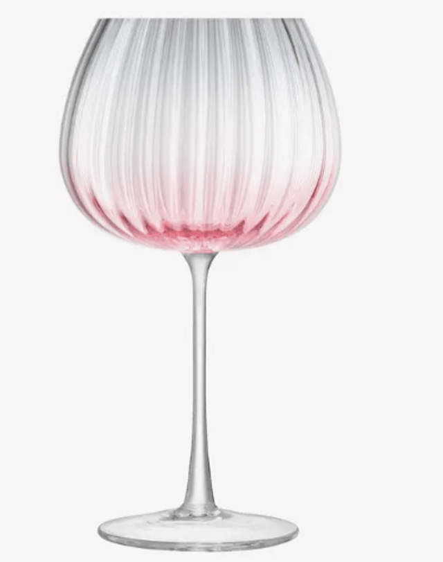 Dusk Balloon Goblet 650ml Pink/Grey x 2