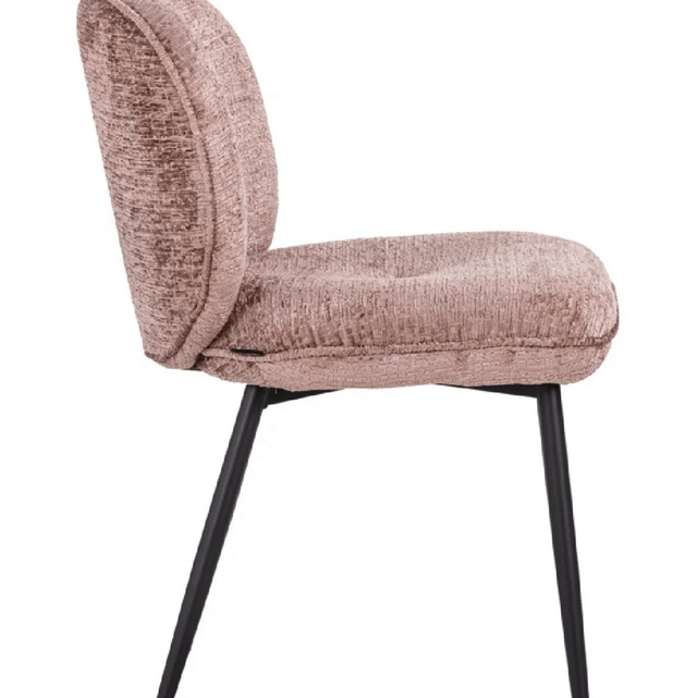 SET DE 2 CHAISE KIKI ROSE PALE