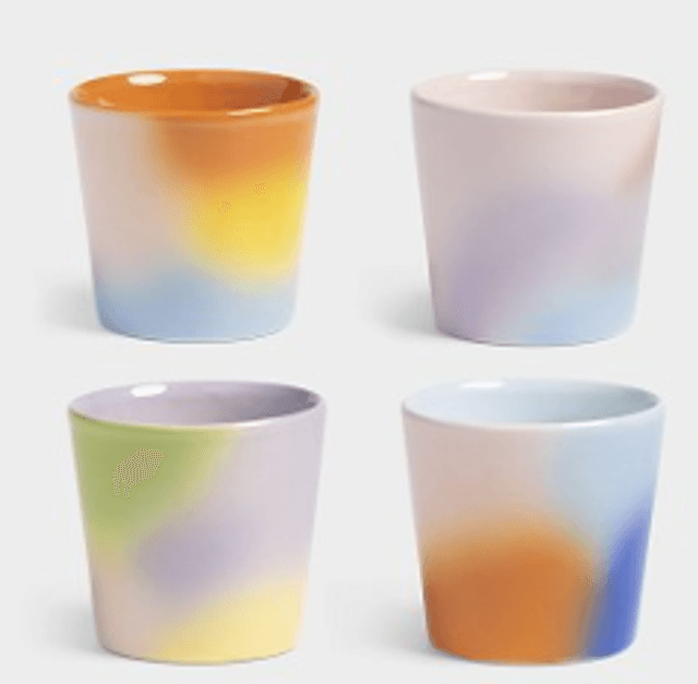 Mug hue small set of 4