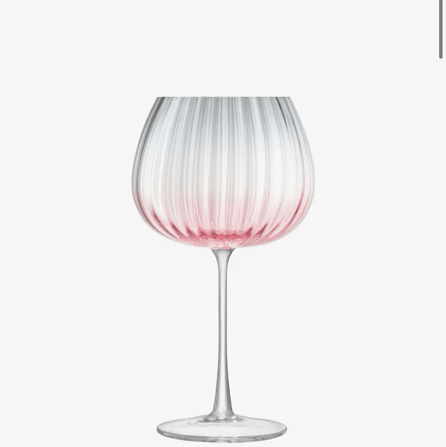 Dusk Balloon Goblet 650ml Pink/Grey x 2