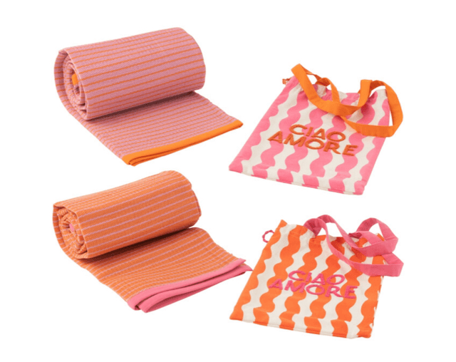 SAC+TAPIS PL COT/PL ROS/OR AS2