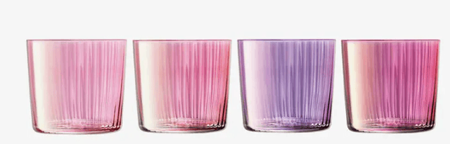 Gems Tumbler 310ml Assorted Garnet x 4
